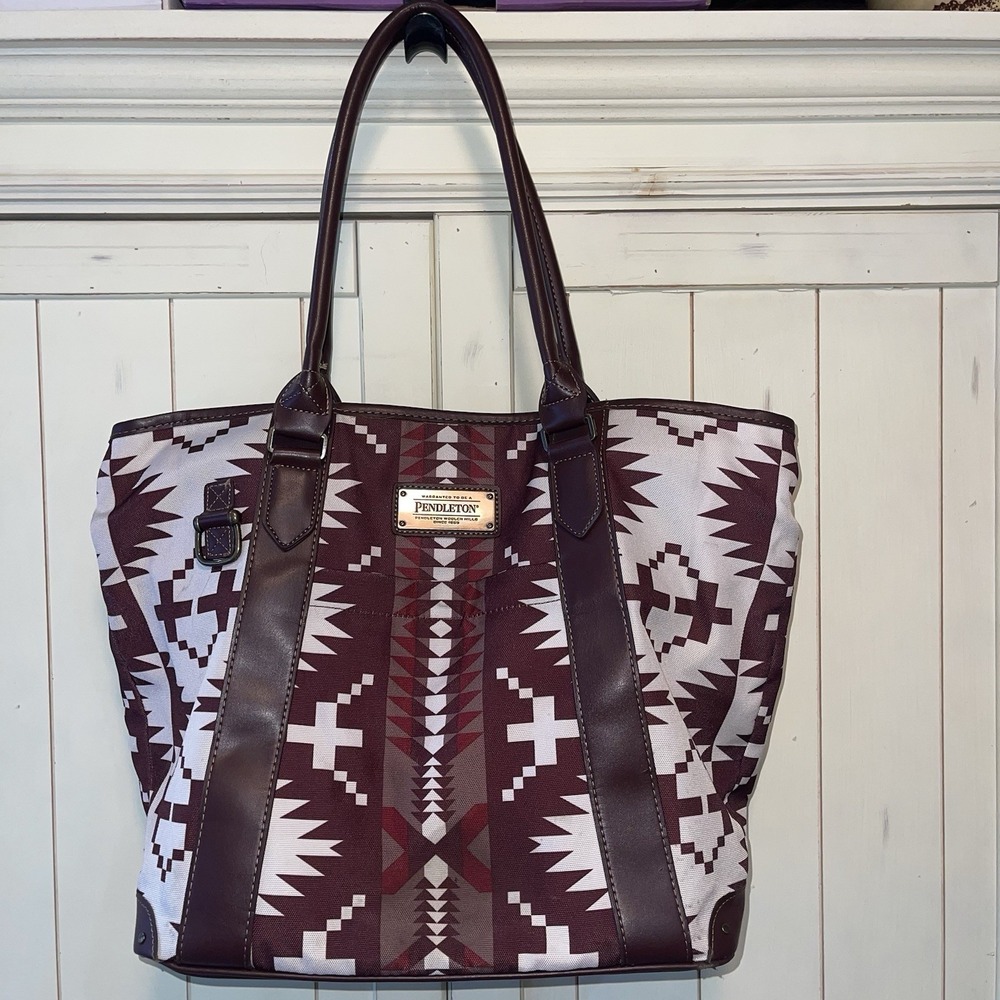 Pendleton Native American Spider Rock Aztec Navajo Southwest Tote Bag NO STRAP*